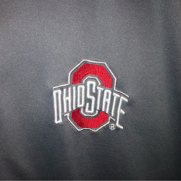 Ohio State Buckeyes Authentic Varsity Apparel NCAA Mens Hooded Full Zip Jacket M - Picture 2 of 5